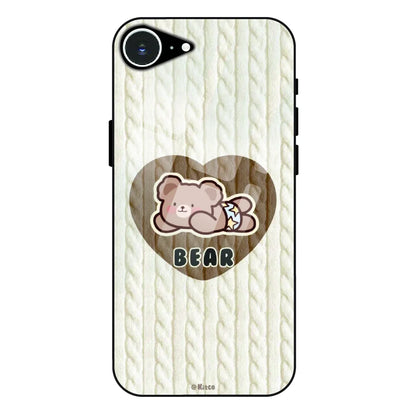 Bear Heart - Glass Case For Apple iPhone 16e