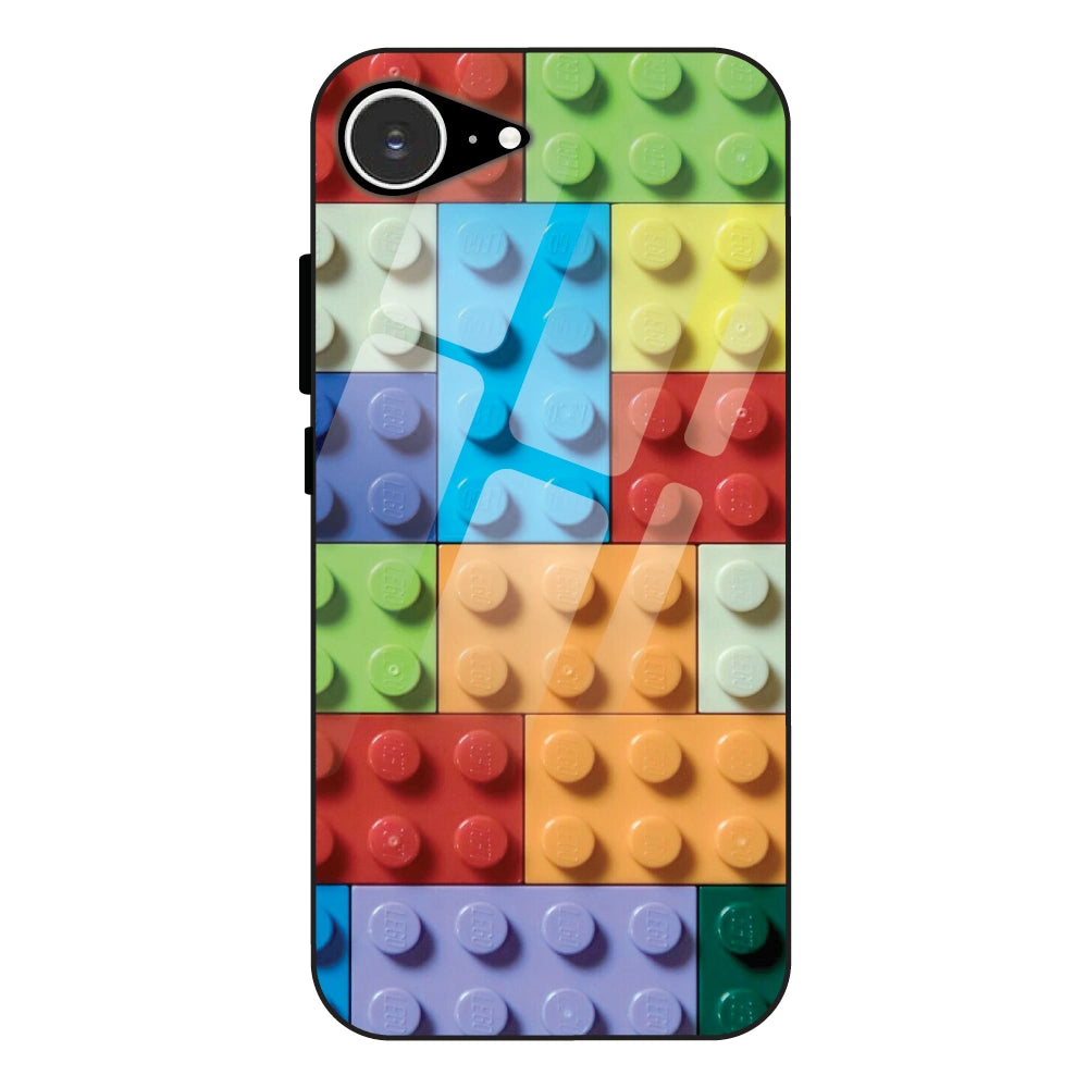 3D Brick Texture - Glass Case For Apple iPhone 16E