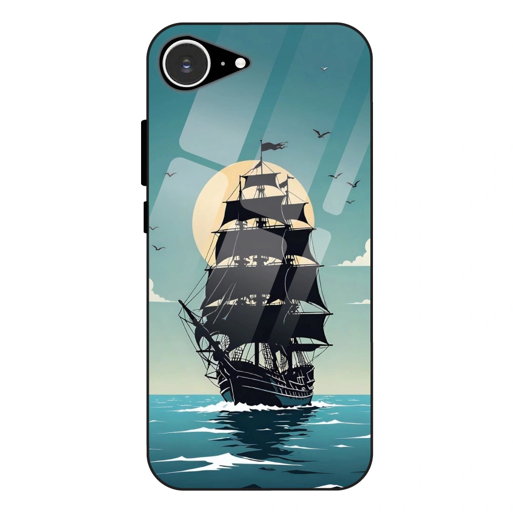 Nautical Sea Adventure - Glass Case For Apple iPhone 16e