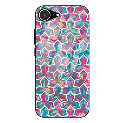 Colorful Abstract - Glass Case For Apple iPhone 16e