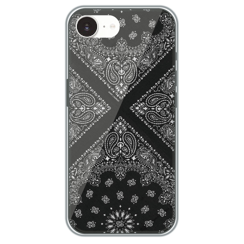 Black Bandana - Printed Silicone Case for Apple iPhone 16e
