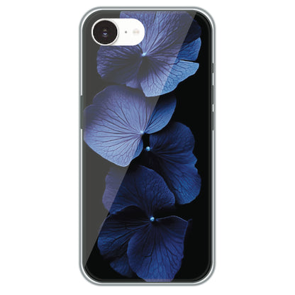 Blue Hydrangea - Printed Silicone Case for Apple iPhone 16e