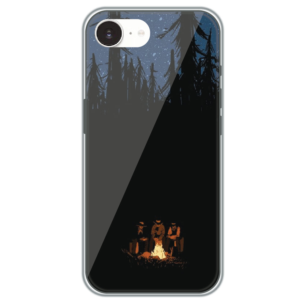 Campfire Night - Printed Silicone Case for Apple iPhone 16e