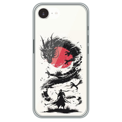 Dragon Samurai - Printed Silicone Case for Apple iPhone 16e