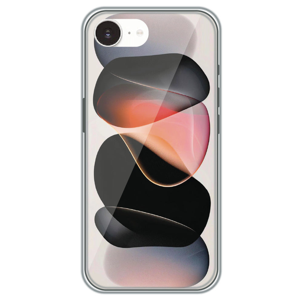 Floating Stones - Printed Silicone Case for Apple iPhone 16e