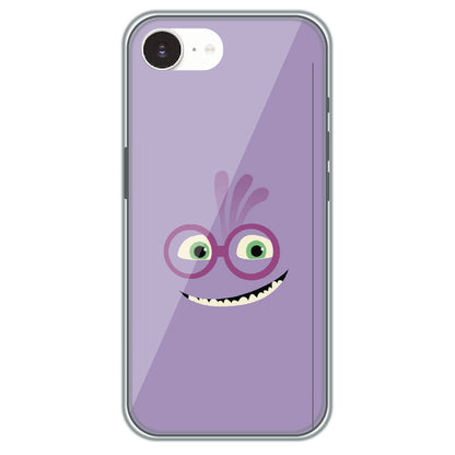 Grinning Purple Monster - Printed Silicone Case for Apple iPhone 16e