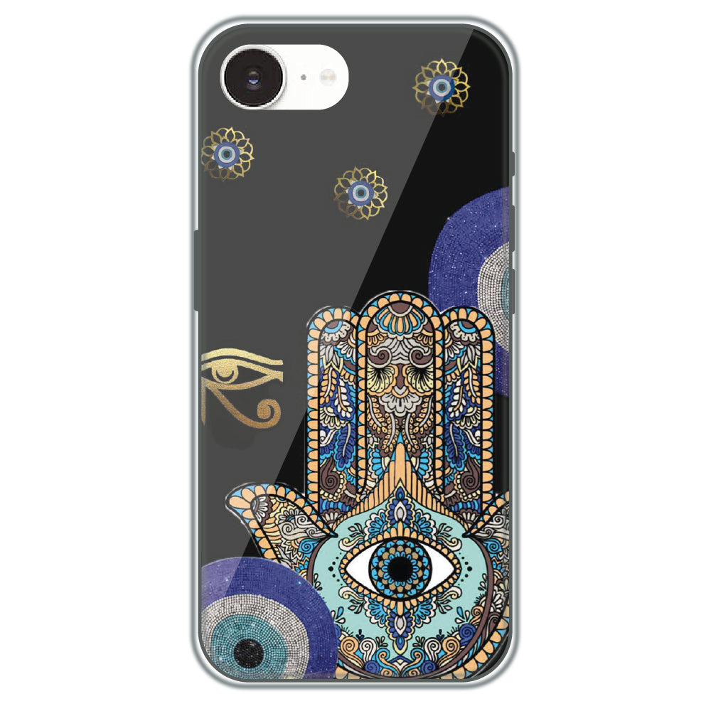 Hamsa Protection - Printed Silicone Case for Apple iPhone 16e