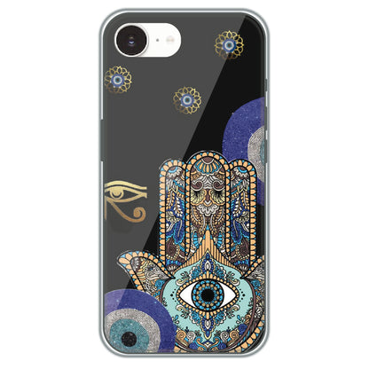Hamsa Protection - Printed Silicone Case for Apple iPhone 16e