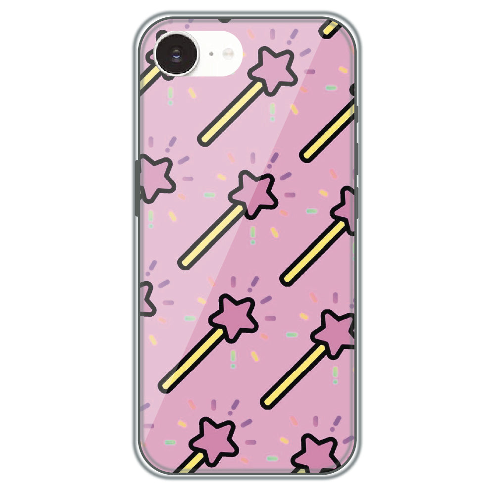 Magic Star Wands - Printed Silicone Case for Apple iPhone 16e