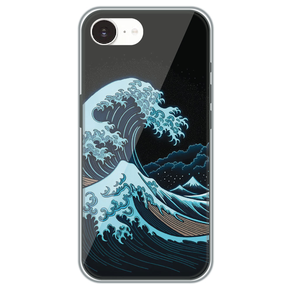 Midnight Tsunami - Printed Silicone Case for Apple iPhone 16e