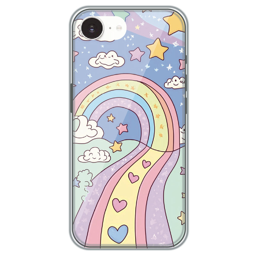 Rainbow Path - Printed Silicone Case for Apple iPhone 16e