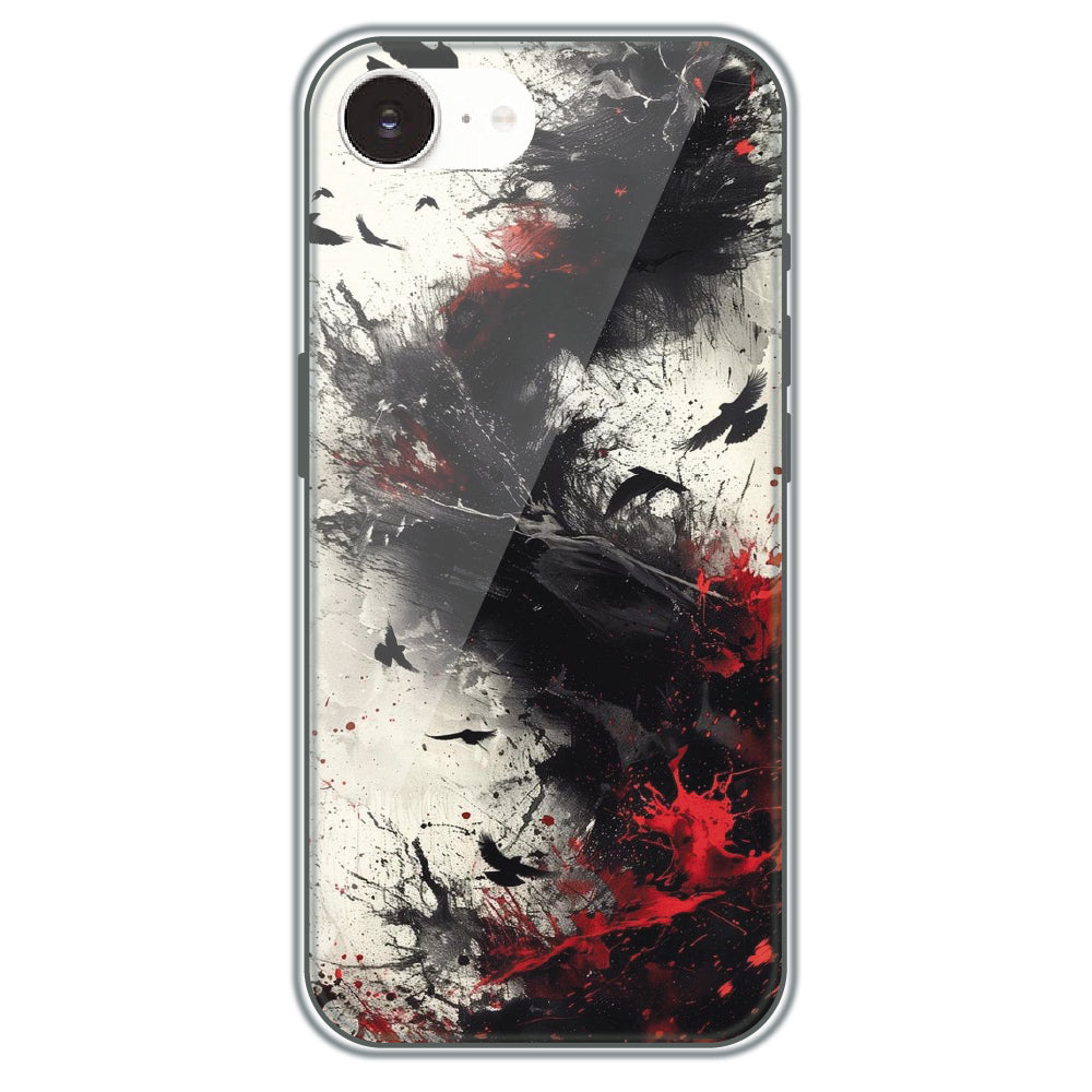 Scarlet Shadows - Printed Silicone Case for Apple iPhone 16e