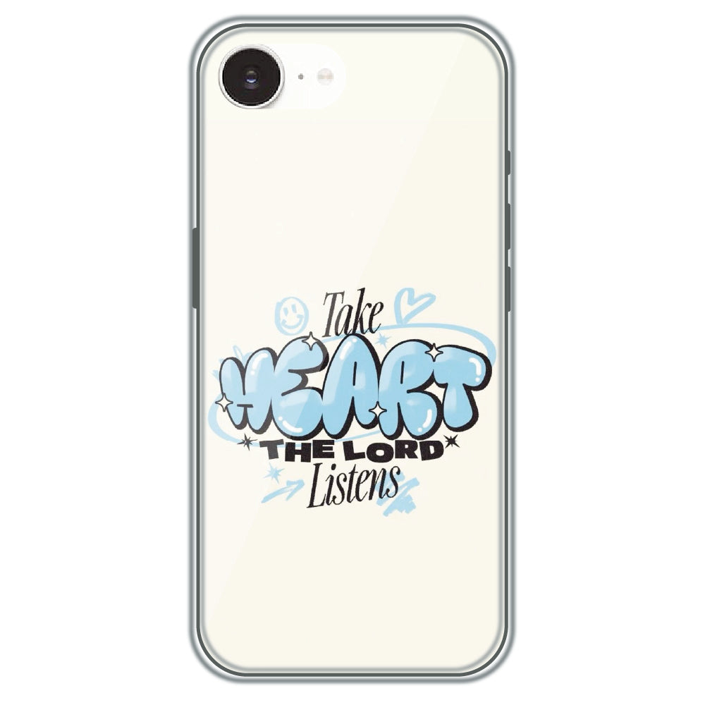Take Heart - Printed Silicone Case for Apple iPhone 16e