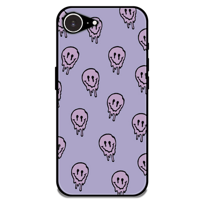 Funny Ghost - Glossy Metal Silicone Case For Apple iPhone 16e