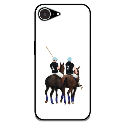 Polo Riders - Glossy Metal Silicone Case For Apple iPhone 16e