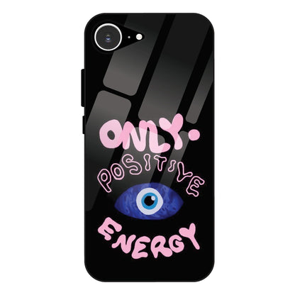 Only Positive Energy Evil Eye - Glass Case For Apple iPhone 16e