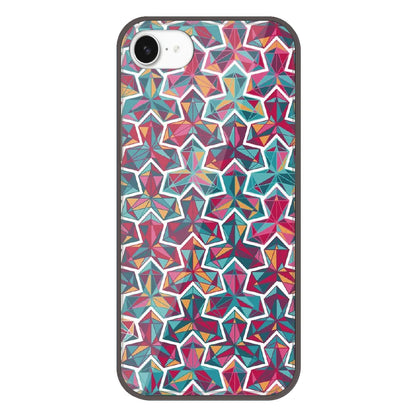 Colorful Abstract - Printed Silicone Case For Apple iPhone 16e