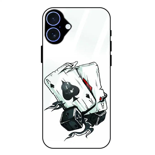 Aces & Dice - Glass Case For Apple iPhone 17