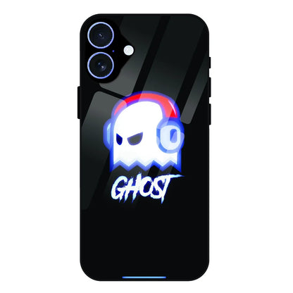 Neon Ghost Music Aesthetic - Glass Case For Apple iPhone 17