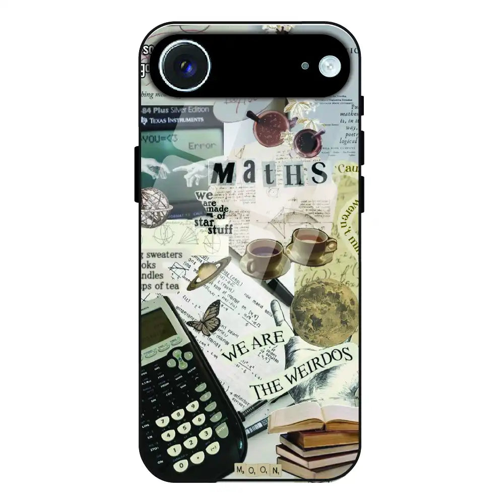Study Vibes Maths - Glass Case For Apple iPhone Air