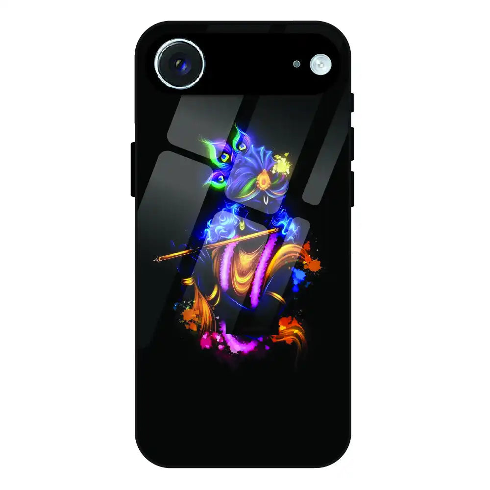 'Abstract Krishna - Glass Case For Apple iPhone Air