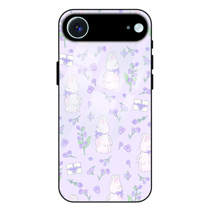 Lavender Bunny Gifts - Glass Case For Apple iPhone Air