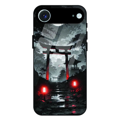  Midnight Torii Forest - Glass Case For Apple iPhone 17 Air