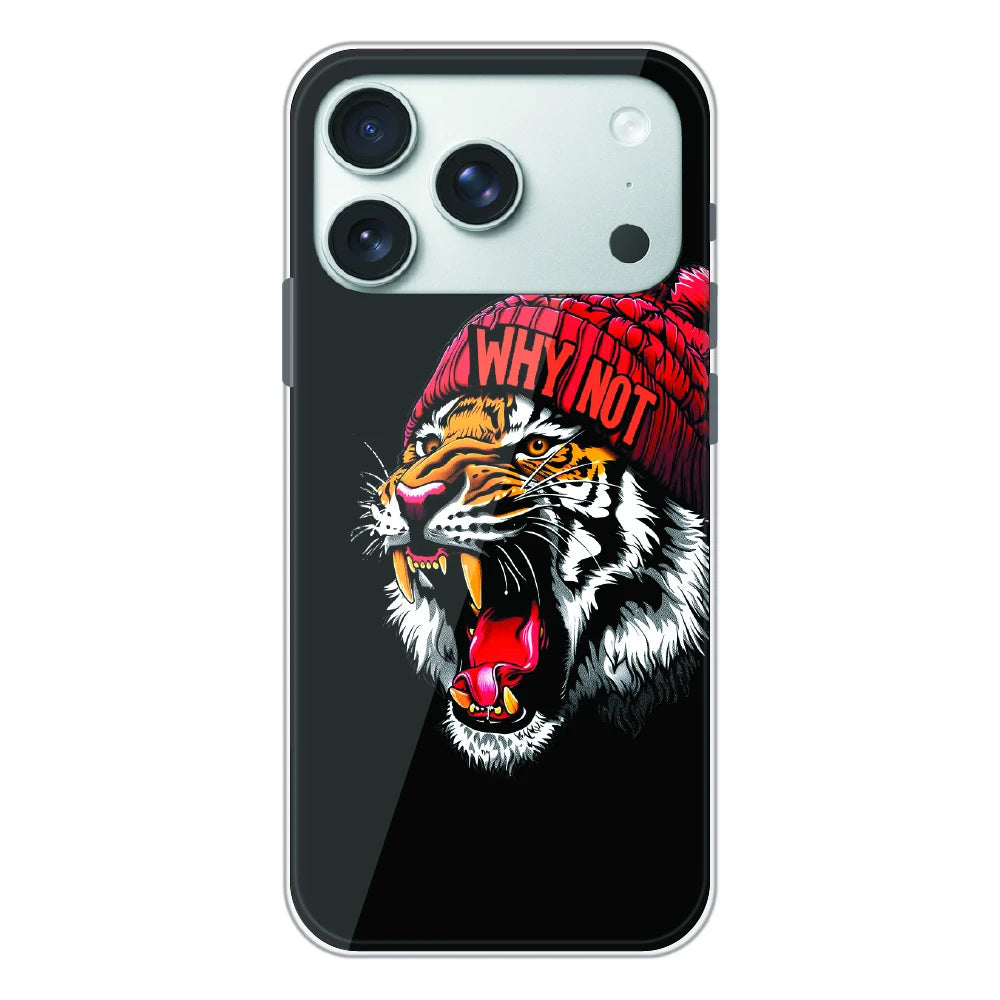 Why Not Tiger Street Art - Printed Silicone Case For Apple iPhone 17 Pro