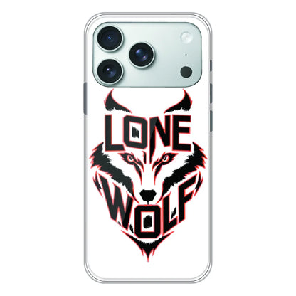 Lone Wolf Power Art - Printed Silicone Case For Apple iPhone 17 Pro