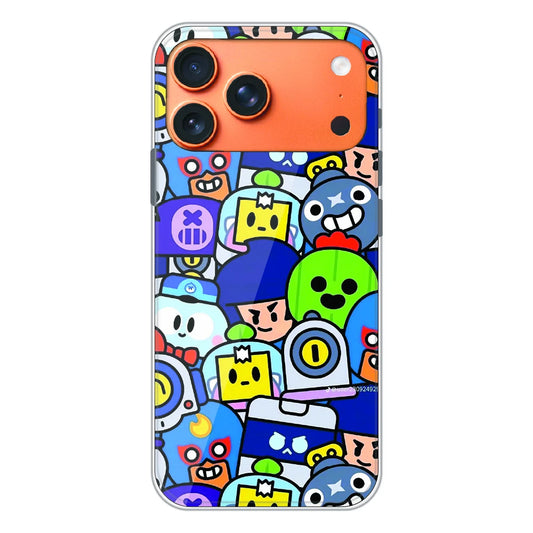 Cartoon Gamer Chaos - Printed Silicone Case For Apple iPhone 17 Pro Max