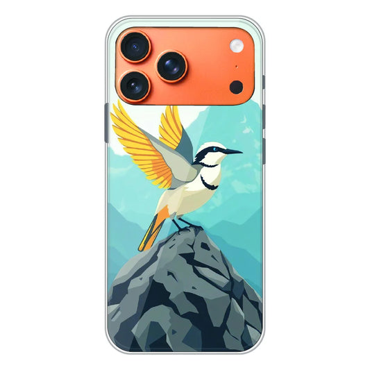 Mountain Bird Freedom Art - Printed Silicone Case For Apple iPhone 17 Pro Max