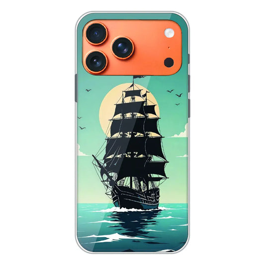 Nautical Sea Adventure - Printed Silicone Case For Apple iPhone 17 Pro Max