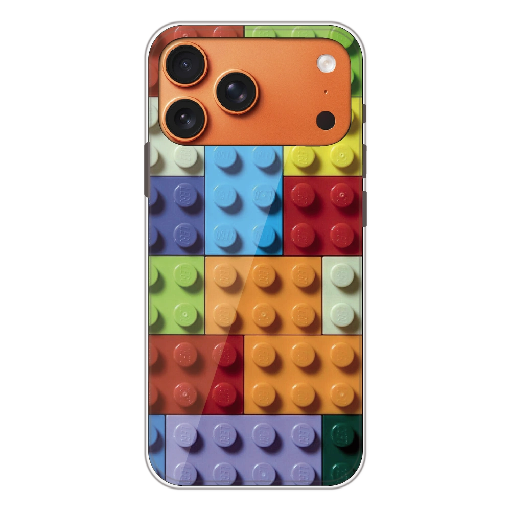 3D Brick Texture - Printed Silicone Case For Apple iPhone 17 Pro Max