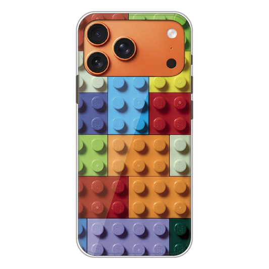 3D Brick Texture - Printed Silicone Case For Apple iPhone 17 Pro Max