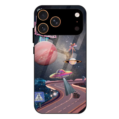 Cosmic Aesthetic - Glass Case For Apple iPhone 17 Pro Max