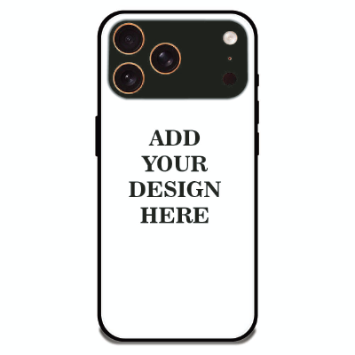 Customize Your Own Glossy Metal Silicone Case For Apple iPhone Models