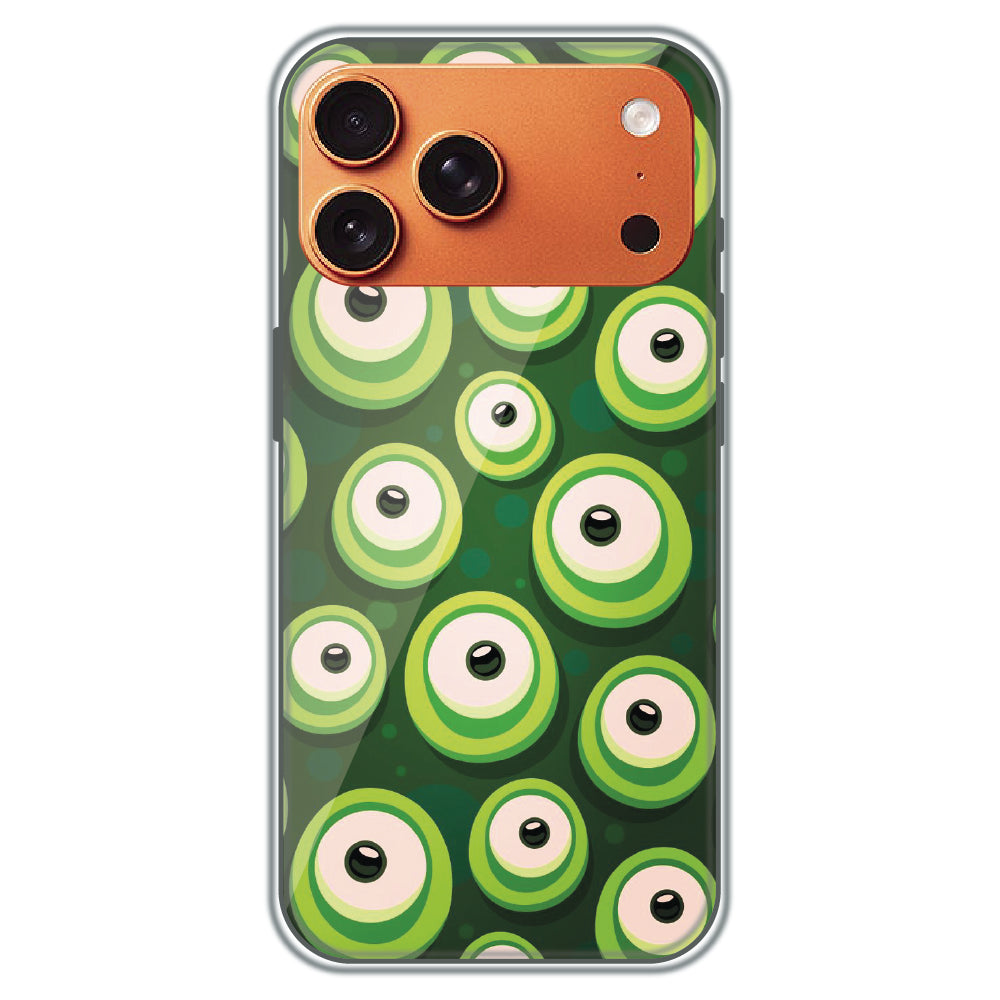 Alien Eyes - Printed Silicone Case for Apple iPhone 17 Pro Max
