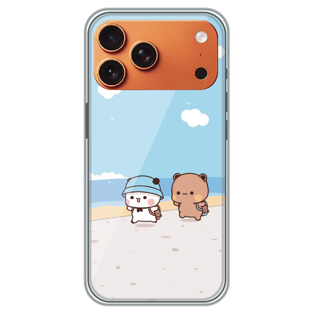Beach Buddies - Printed Silicone Case for Apple iPhone 17 Pro Max