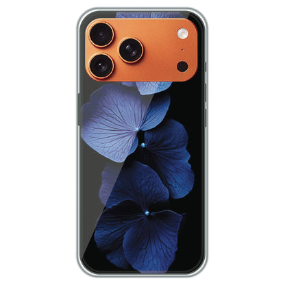 Blue Hydrangea - Printed Silicone Case for Apple iPhone 17 Pro Max