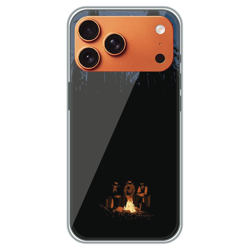Campfire Night - Printed Silicone Case for Apple iPhone 17 Pro Max