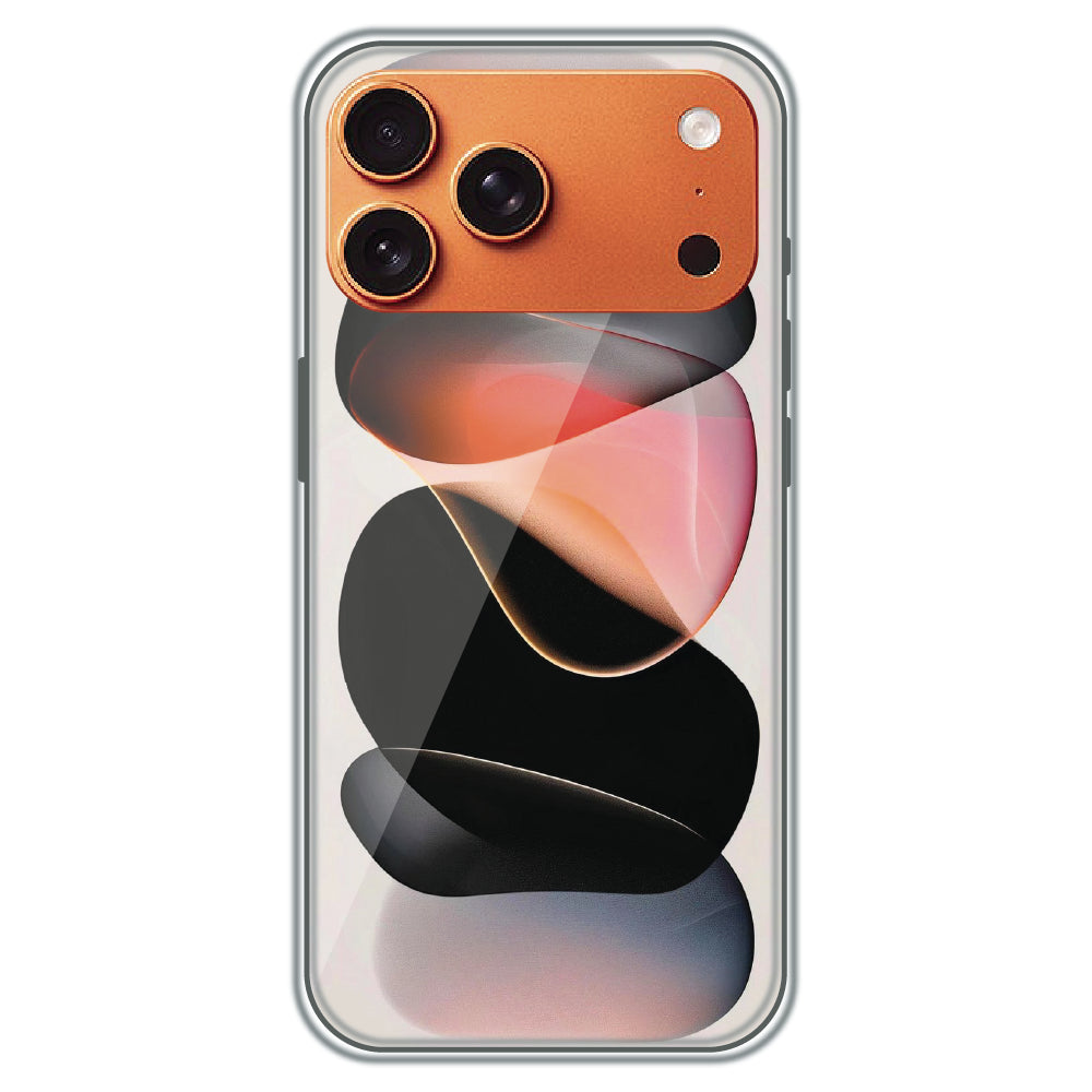 Floating Stones - Printed Silicone Case for Apple iPhone 17 Pro Max