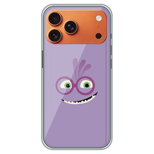 Grinning Purple Monster - Printed Silicone Case for Apple iPhone 17 Pro Max