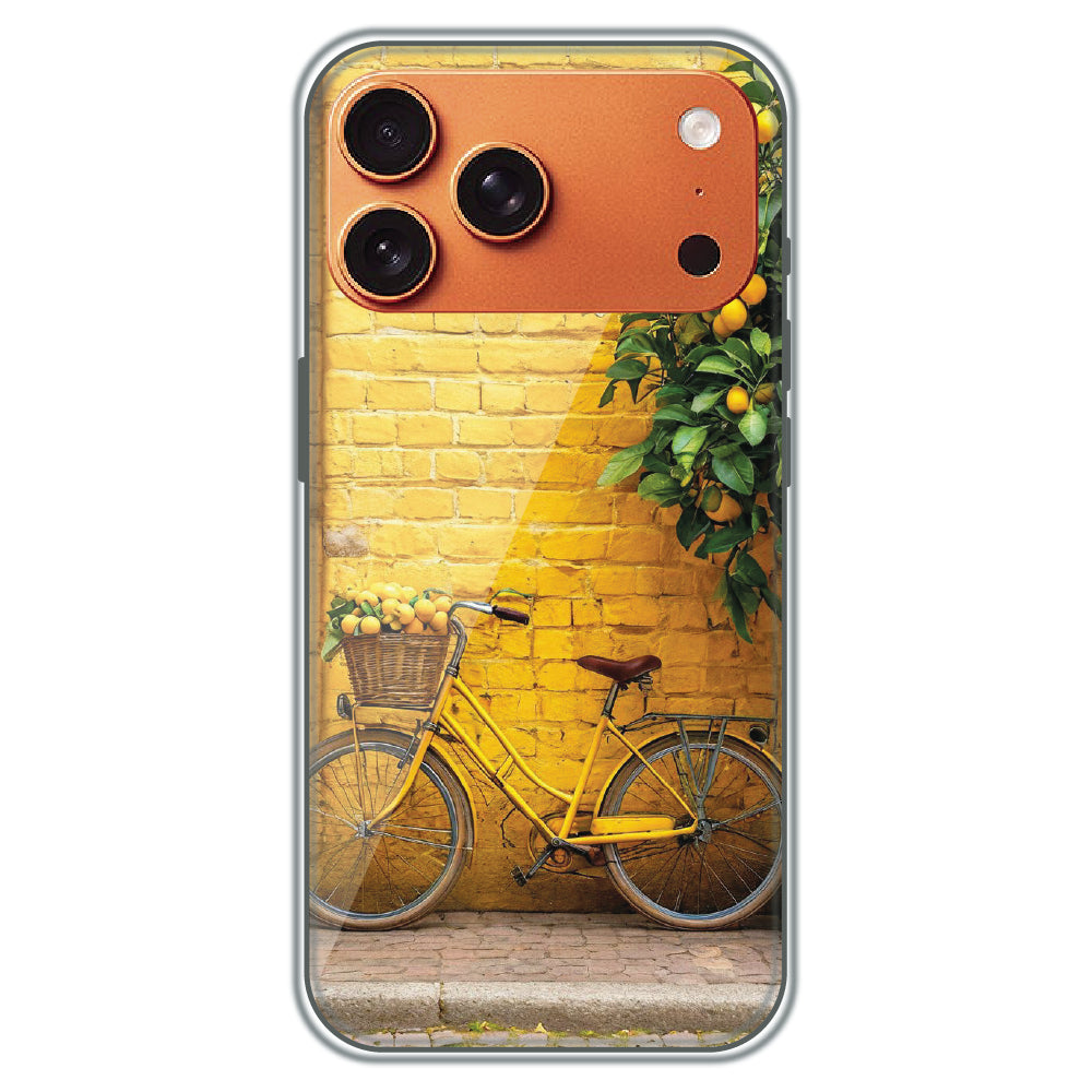 Lemon Grove Bicycle - Printed Silicone Case for Apple iPhone 17 Pro Max