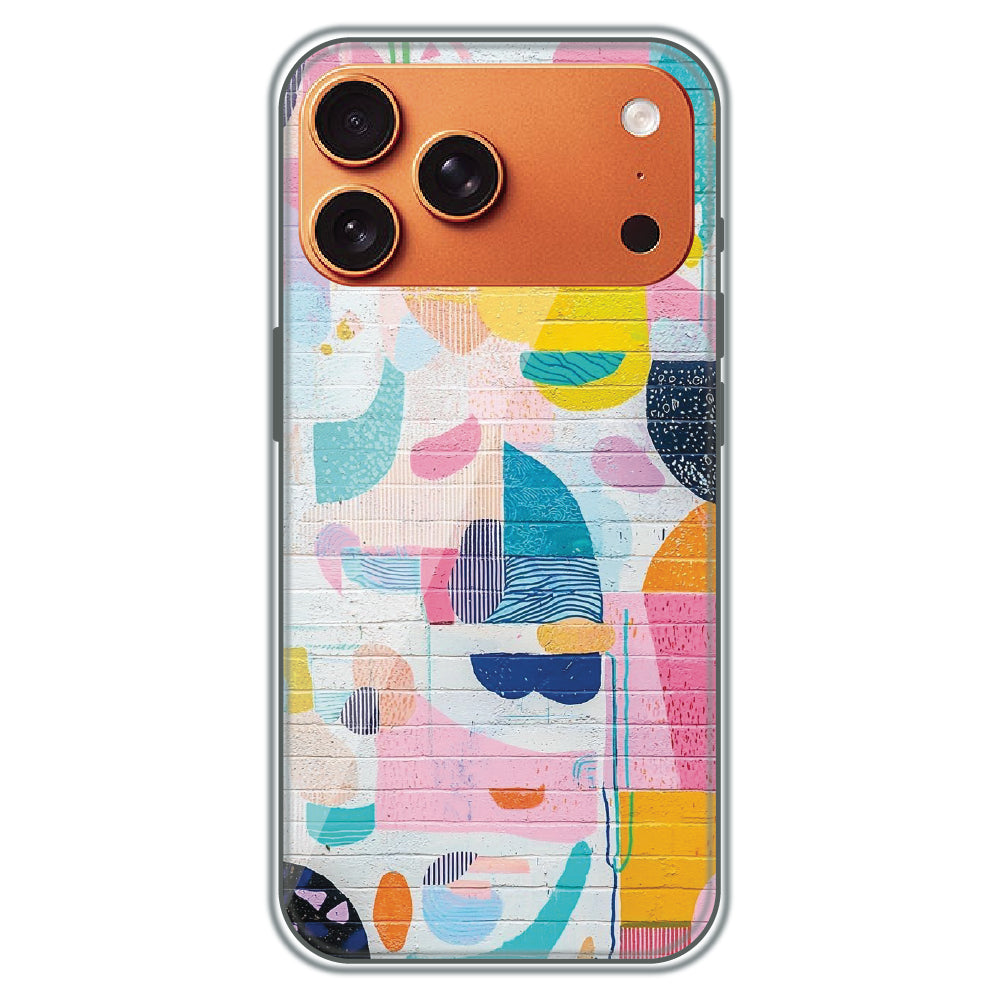 Painted Wall Mural - Printed Silicone Case for Apple iPhone 17 Pro Max
