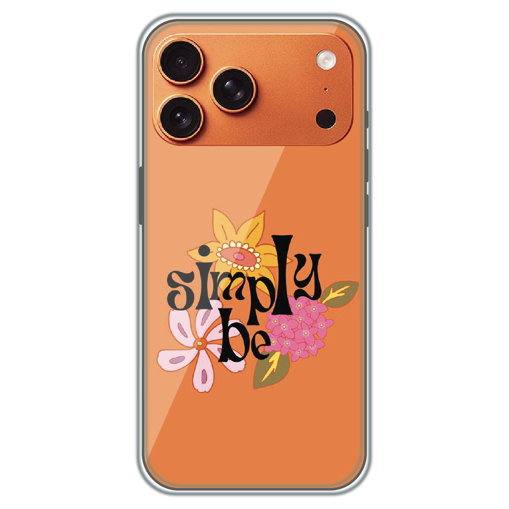 Simply Be - Printed Silicone Case for Apple iPhone 17 Pro Max