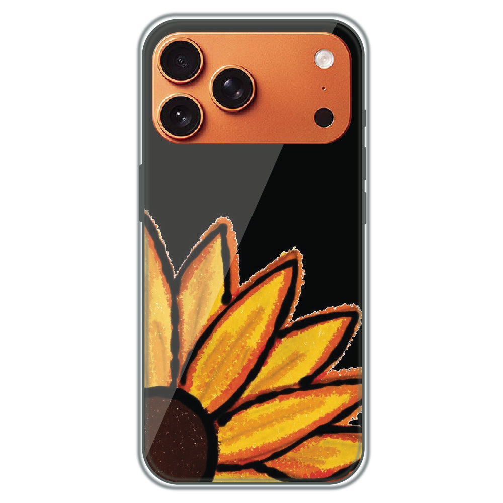Sunflower Petals - Printed Silicone Case for Apple iPhone 17 Pro Max