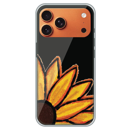 Sunflower Petals - Printed Silicone Case for Apple iPhone 17 Pro Max