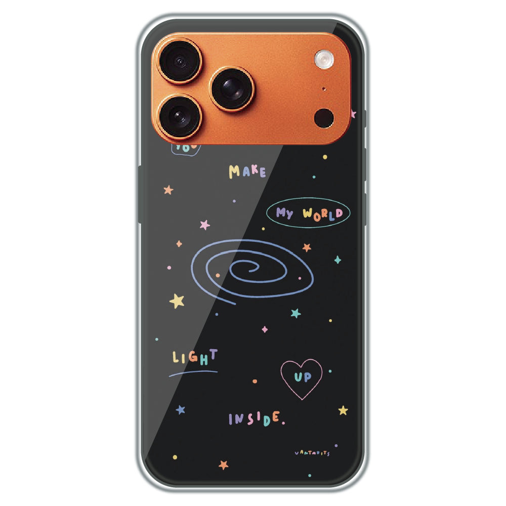 You Light Up My World - Printed Silicone Case for Apple iPhone 17 Pro Max