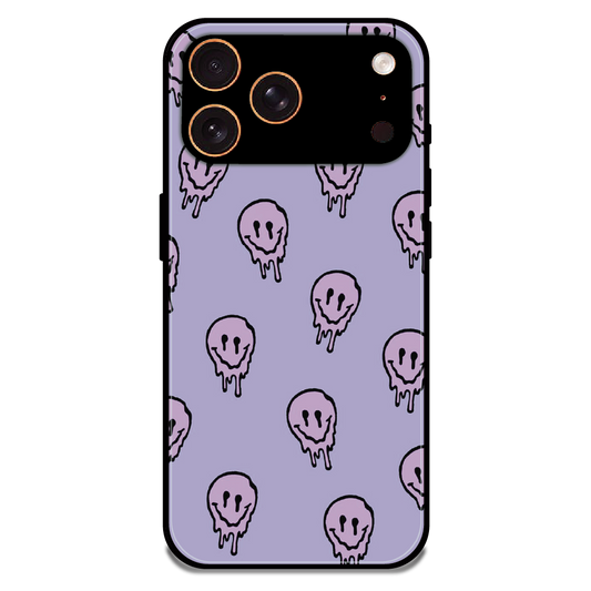 Funny Ghost - Glossy Metal Silicone Case For Apple iPhone 17 Pro Max