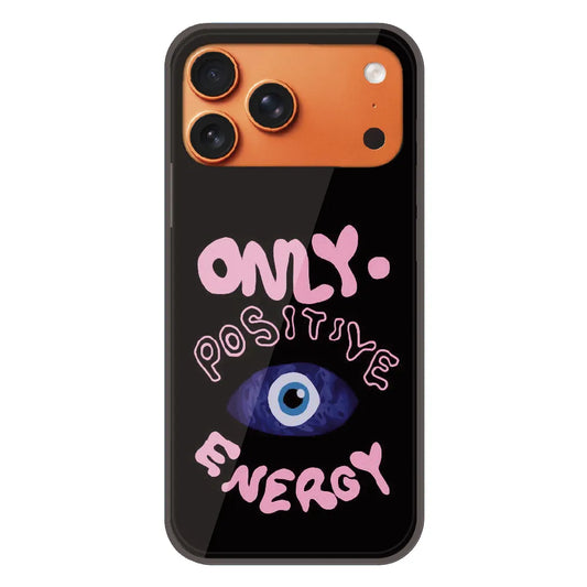 Only Positive Energy Evil Eye - Printed Silicone Case For Apple iPhone 17 Pro Max